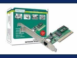 Image du produit Digitus Carte PCI Fast Ethernet 10/100Mbit 1xRJ-45 Realtek 8139 (PCI)