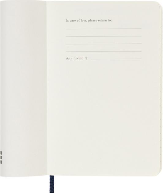 Actual product image Moleskine Notebook (A6, English)