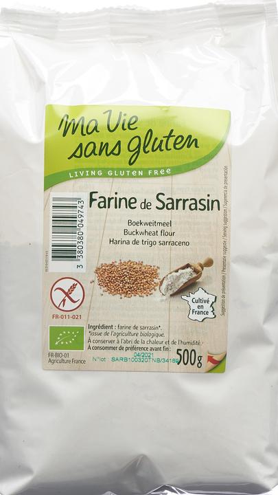 Actual product image Ma vie sans Gluten Flour buckwheat (500 g)