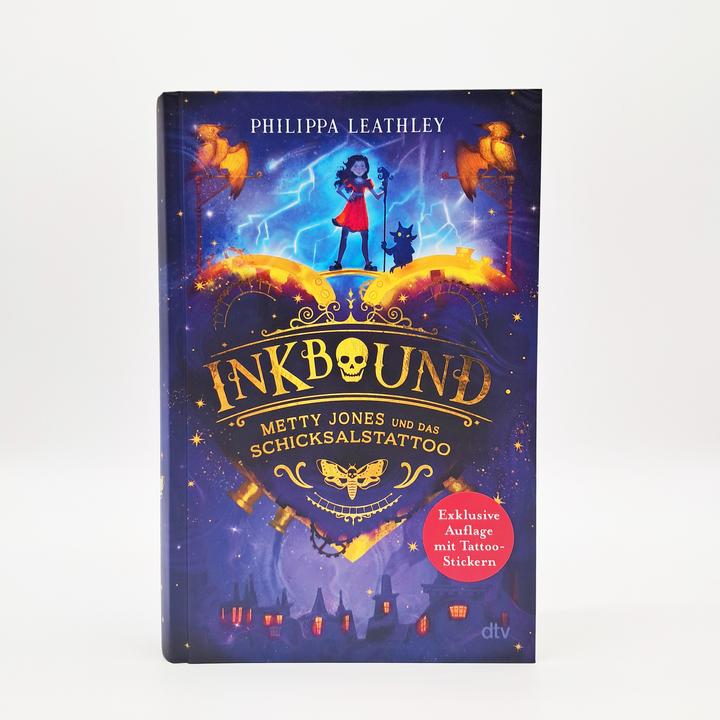 Produktbild Inkbound – Metty Jones und das Schicksalstattoo (Deutsch, Philippa Leathley, Wolfram Ströle, 2025)