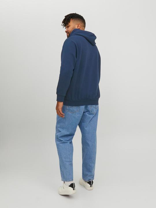 Produktbild Jack & Jones Basic Logo Plus Size Hoodie (6XL)