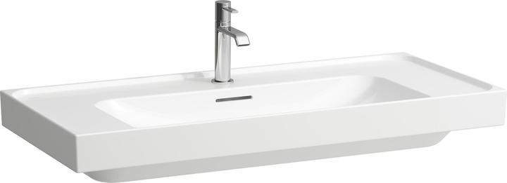 Immagine prodotto Laufen Lavabo Meda, sottopiano, 1000x460 mm, ripiano su entrambi i lati, 2 fori per rubinetto, con s (1070 mm, 205 mm)