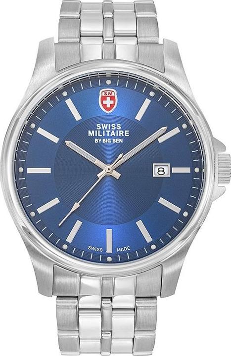 Swiss Military Uhr Swiss Militaire Bernina (Analoguhr, 42 mm)
