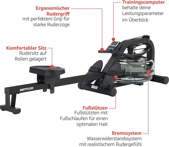 Image du produit Kettler Rower H2O