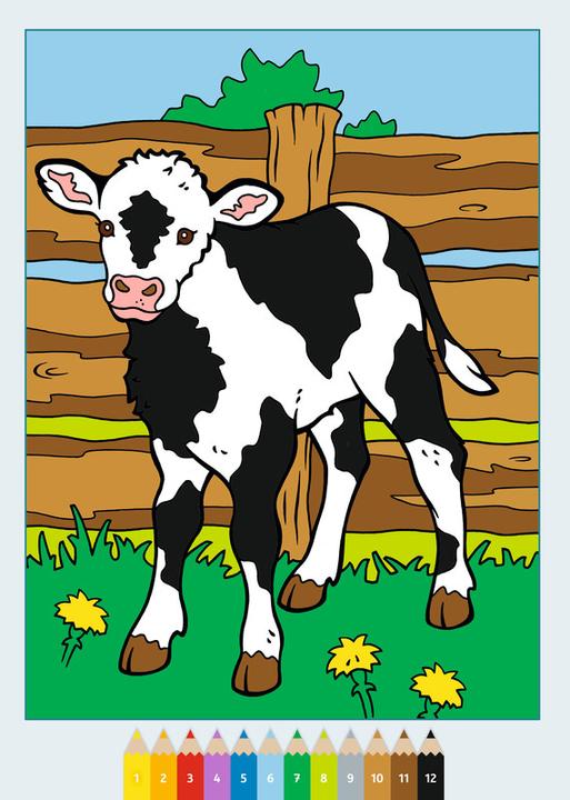 Immagine prodotto Ravensburger CreArt Dipingere con i numeri a partire da 5: bambini animali
