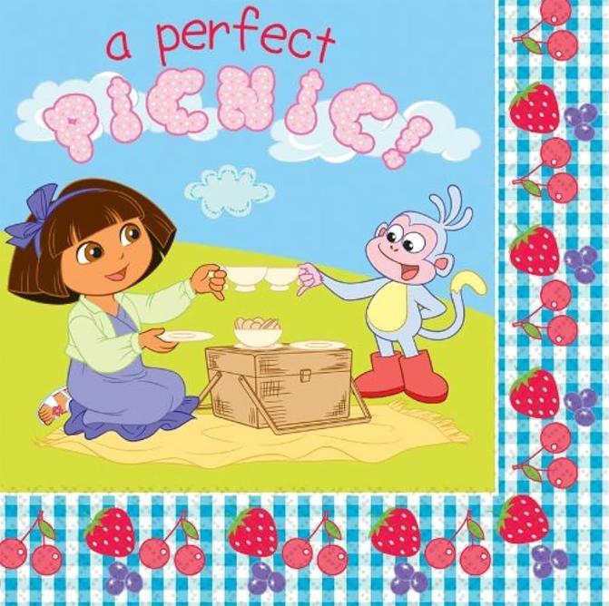 Produktbild Dora The Explorer A Perfect PicknickServietten (16erPack) (16 x)