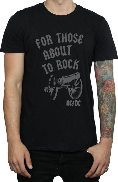 Image du produit AC/DC - T-shirt FOR THOSE ABOUT TO ROCK CANNON - Homme (M)