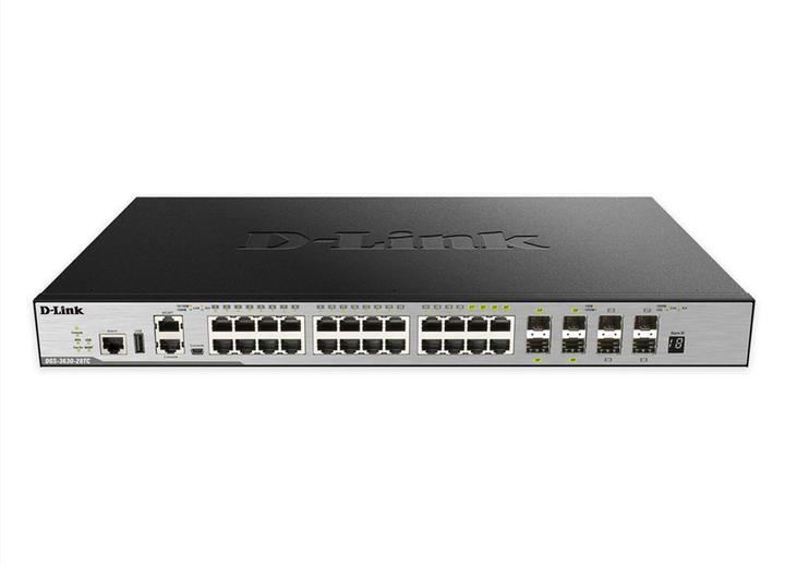 Immagine prodotto D-Link Switc Di Stack GB Livello 3 A 28 Porte (20 Porti)