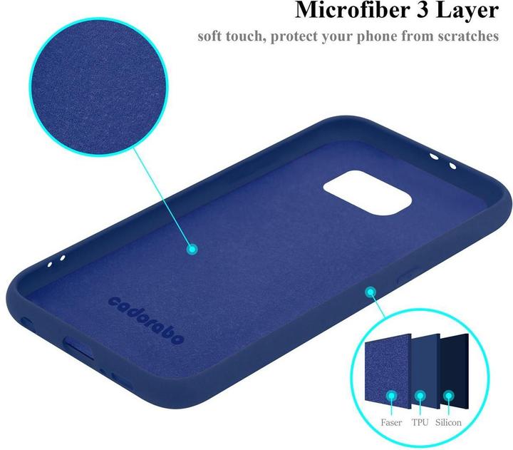 Immagine prodotto Cadorabo Copertura della cassa del silicone liquido TPU (Samsung Galaxy S6)