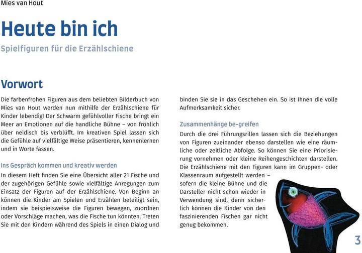 Actual product image Heute bin ich (German, Mies van Hout, 2024)