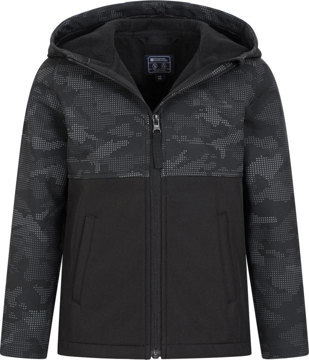 Noir motif camouflage