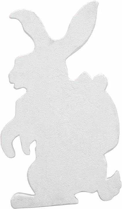 Image du produit Europalms Silhouette Lapin de Pâques, blanc, 60cm (1 x, 60 cm)