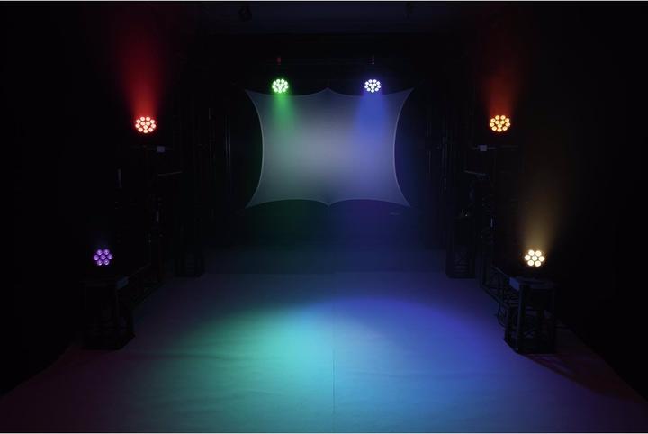 Image du produit Eurolite LED 7C-7 Silent Slim Spot (9 W, LED)