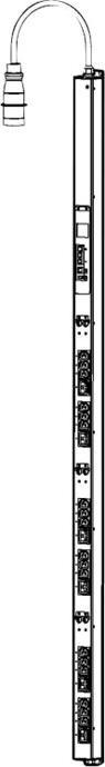 Actual product image APC Easy PDU Switched 0U 18xC13 6xC19 Cord Length IEC309