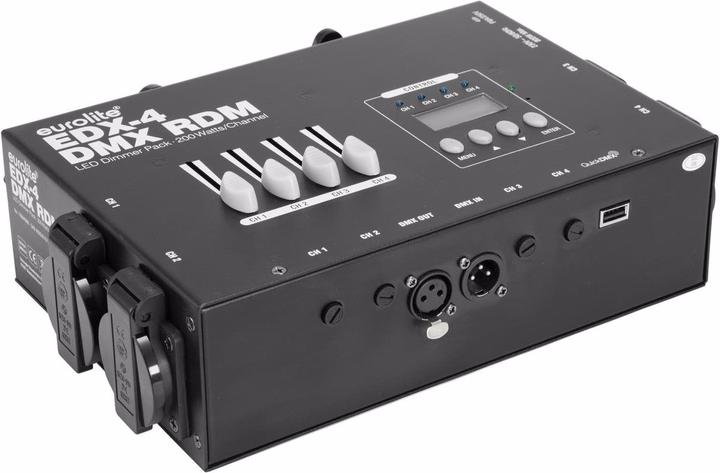Produktbild Eurolite EDX-4 DMX RDM LED-Dimmerpack