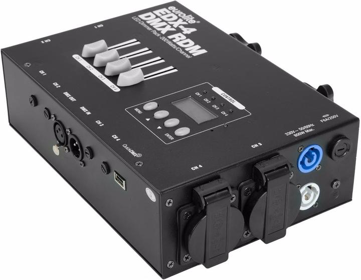Produktbild Eurolite EDX-4 DMX RDM LED-Dimmerpack
