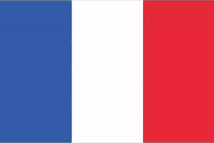 Europalms drapeau, France, 600x360cm
