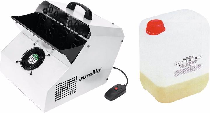 Eurolite Set SD-201 DMX Seifenblasenmaschine + Seifenblasenkonzentrat für 5l
