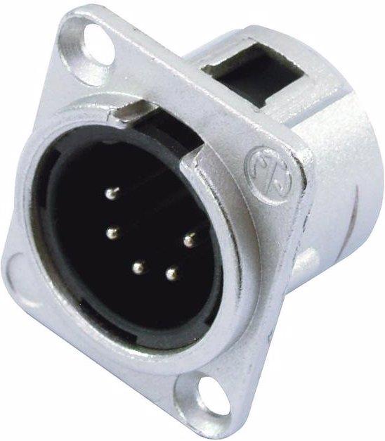 Produktbild Neutrik XLR Einbaustecker 5pol NC5MDL-1