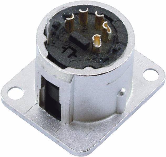 Produktbild Neutrik XLR Einbaustecker 5pol NC5MDL-1