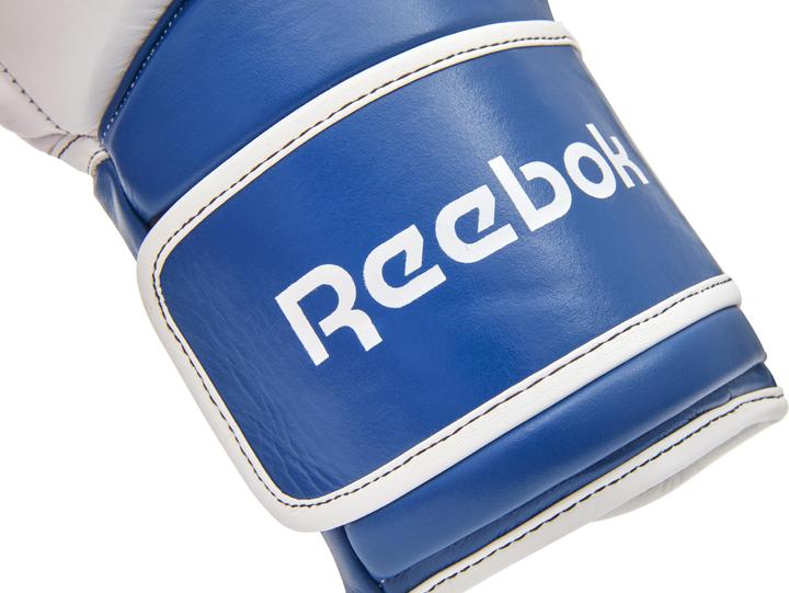 Actual product image Reebok Leather Boxing Gloves 10oz Blue (10 OZ)