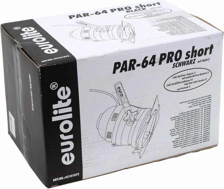 Immagine prodotto Eurolite PAR-64 Spot Breve bw