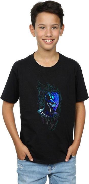 Immagine prodotto Maglietta con maschera neon Pantera Nera Ragazzi (140, 146)