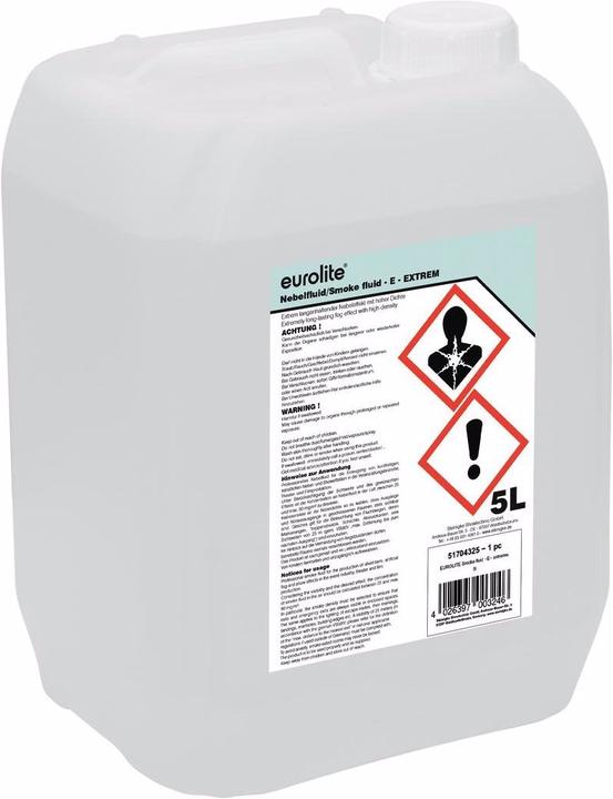 Immagine prodotto Eurolite Smoke Fluid -E- Extreme, 5l Fog Fluid (Liquido nebulizzato)