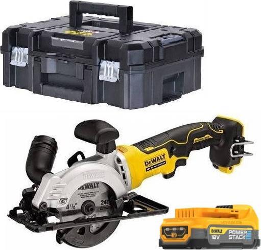 Actual product image DeWalt pilarka tarcz.bezszcz115mm,aku1,7ah tstak,18v