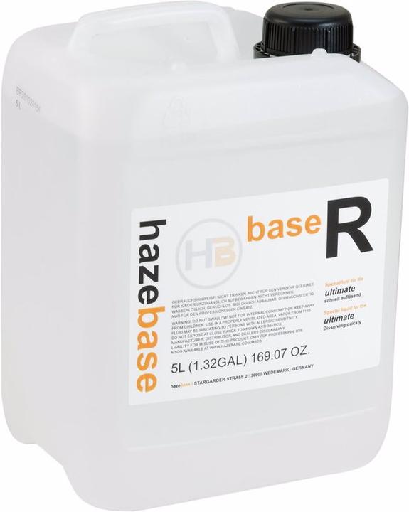 Produktbild Hazebase Base*R Spezialfluid 5l Kanister (Nebelmaschine)