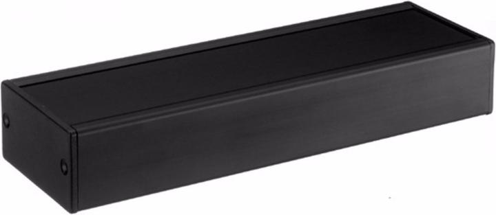 Actual product image Monacor Aluminum ABS box 65 x 36.5 x 207 mm