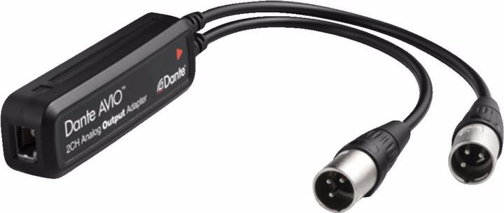 Actual product image Org.makers Dante Avio Analog Output Adapter, Stereo (Audio Converter)