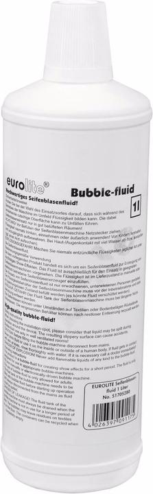 Eurolite Seifenblasenfluid 1l (Seifenblasenmaschine)