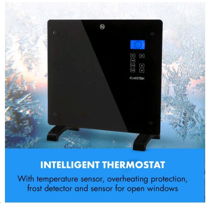 Actual product image Klarstein Electric heater, 1000 Watts - 20 m² (1000 W)