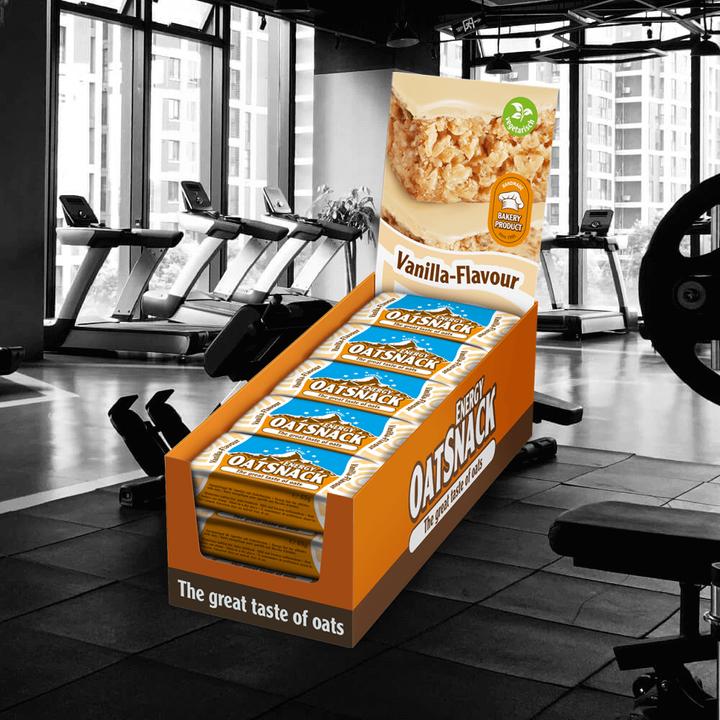 Actual product image Energy OatSnack Energy Bar (Vanilla, 15 pcs., 975 g)