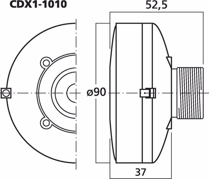 Actual product image Celestion Horn driver