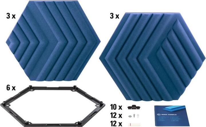 Immagine prodotto Elgato Starter Kit di pannelli a onda (6 pz.)