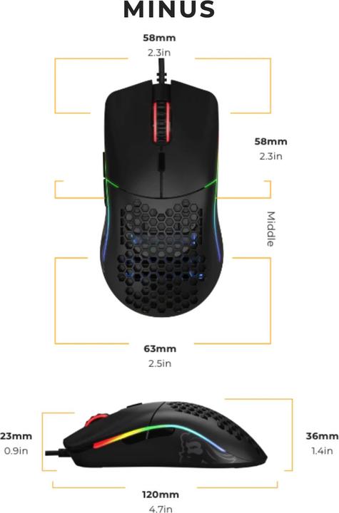 Productafbeelding Glorious PC Gaming Race Model O- (Bedraad)