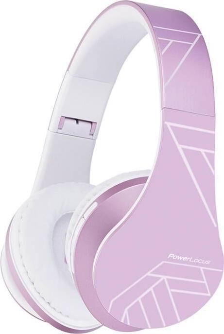 Image du produit PowerLocus Casque sans fil pour enfants P2 (rose-blanc)