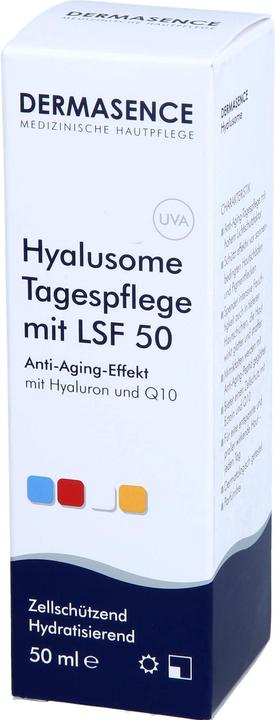 Produktbild Dermasence Hyalusome Tagespflege LSF50 (50 ml, 24h Creme, SPF 50)