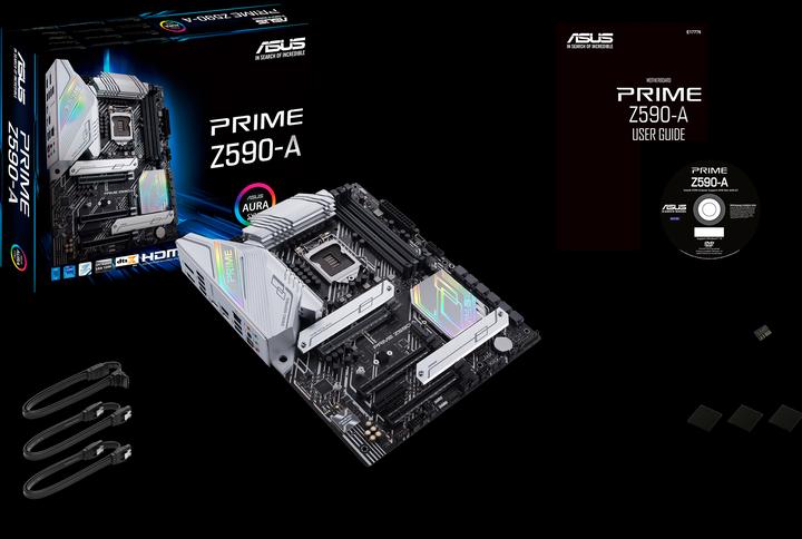 Productafbeelding ASUS PRIME Z590-A (LGA 1200, Intel Z590, ATX)