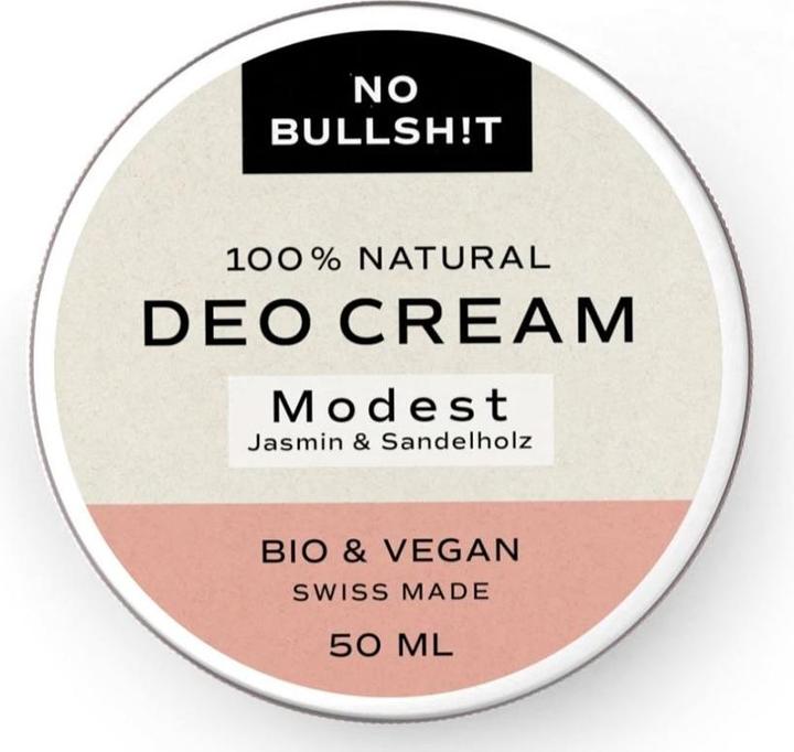 Actual product image NO BULLSH!T Modest (Crème, 50 ml)