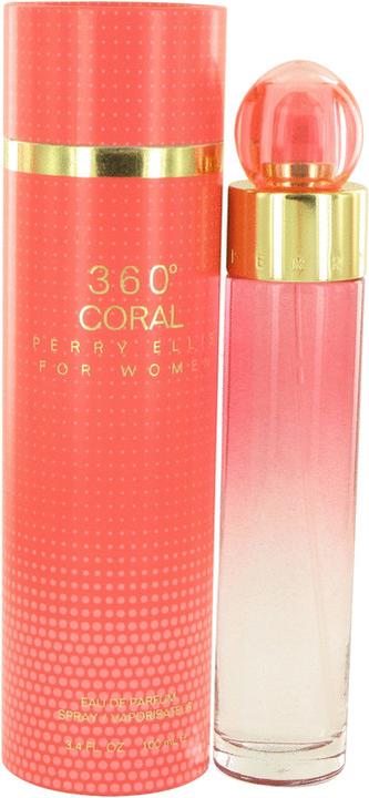 Produktbild Perry Ellis 360 Coral by Gift Set -- 3.4 oz Eau de Parfum Spray +.25 oz Mini EDP Spray (100 ml)
