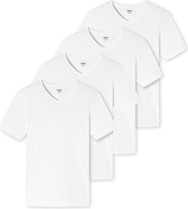 Image du produit Uncover by Schiesser Lot de 4 maillots de corps / t-shirts basiques à manches courtes (S)
