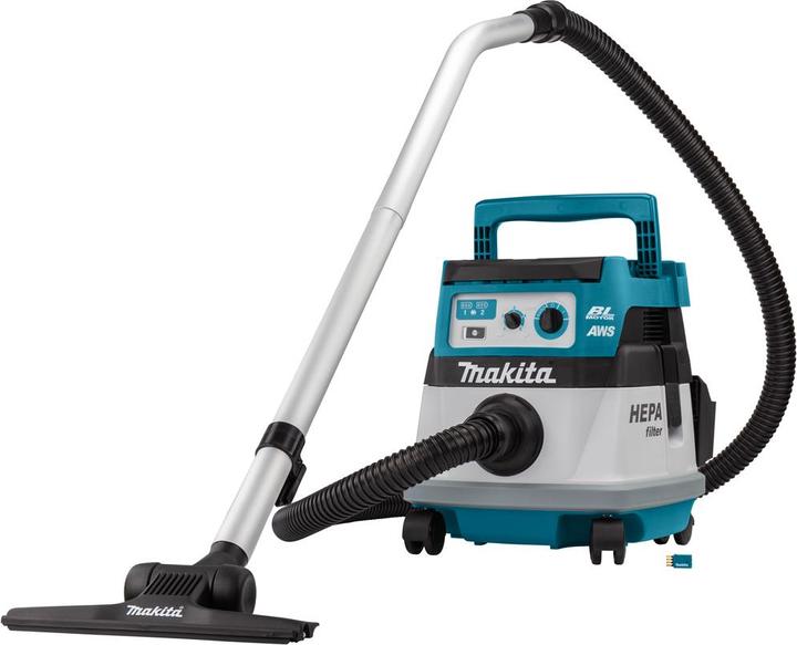 Actual product image Makita VACUUM CLEANER 2x18V 8L LXT AWS (Dry vacuum cleaner)