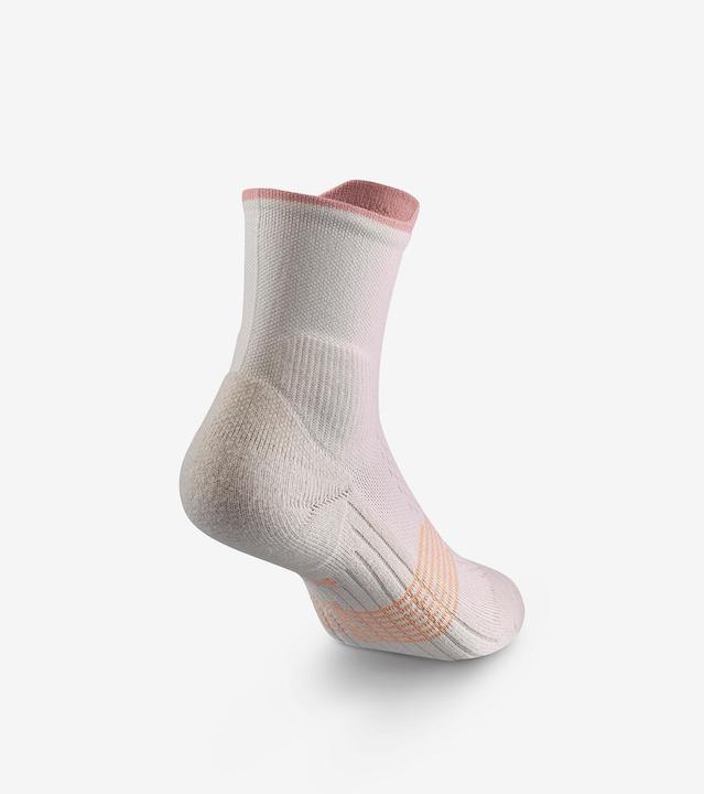 Actual product image Quechua Wandersocken Kinder halbhoch - Hike 500 rosa (35, 38)