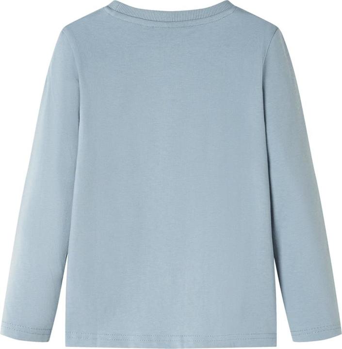 Immagine prodotto VidaXL Camicia a maniche lunghe da bambino azzurro 92,Materiale: 100 (92)