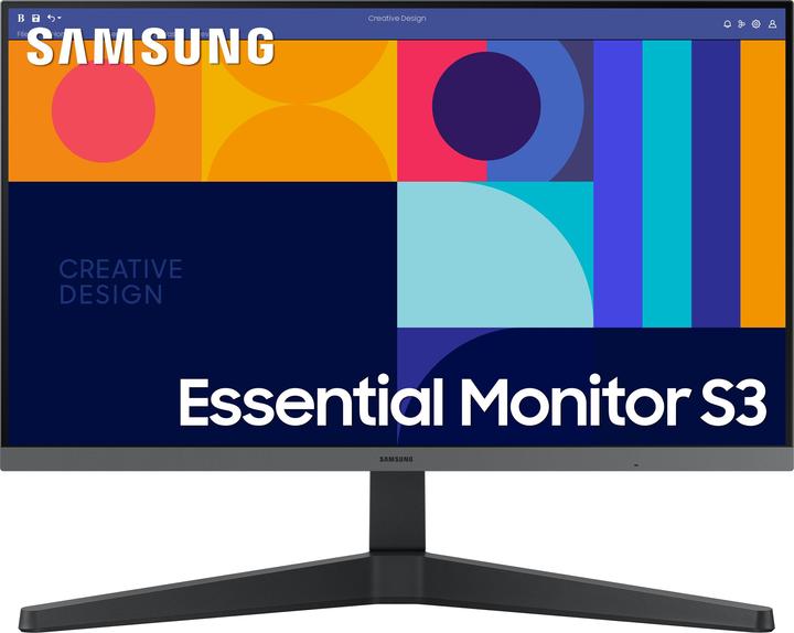 Samsung BEELDSCHERM 24 S24C332GAU NOIR 1920X1080 IPS 16:9 1MS 250CD/M 100HZ 1000:1 1 (1920 x 1080 Pixels, 24")