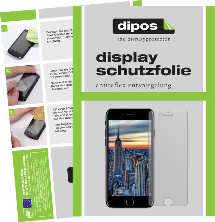 Immagine prodotto Dipos Pellicola Protettiva Antiriflesso (6 Pezzo/i, Apple iPhone 8)