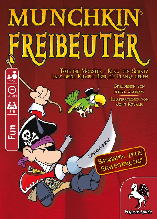 Immagine prodotto Pegasus Munchkin Buccaneers 1+2 (Tedesco)